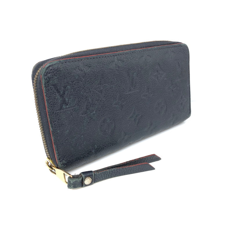 【中古品】【メンズ】 LOUIS VUITTON ルイ・ヴィトン モノグラム アンプラント ジッピーウォレット M62121 長財布 ジップウォレット 179-250115-hi-17-tag カラー：マリーヌルージュ 万代Net店