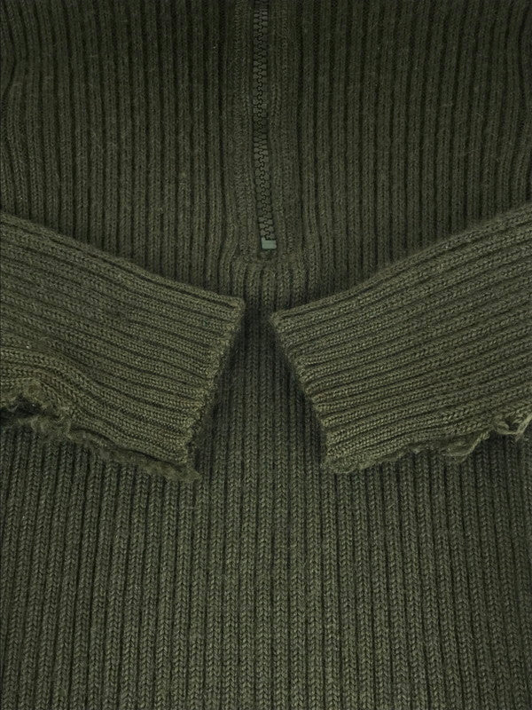 【中古品】【メンズ】 SWEDISH ARMY スウェーデン軍 80S COMBAT SWEATER コンバットセーター トップス 146-241126-mo-11-tag カラー：カーキ 万代Net店