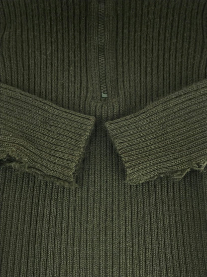 【中古品】【メンズ】 SWEDISH ARMY スウェーデン軍 80S COMBAT SWEATER コンバットセーター トップス 146-241126-mo-11-tag カラー：カーキ 万代Net店