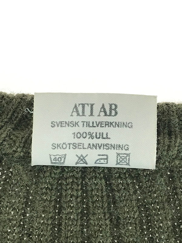 【中古品】【メンズ】 SWEDISH ARMY スウェーデン軍 80S COMBAT SWEATER コンバットセーター トップス 146-241126-mo-11-tag カラー：カーキ 万代Net店