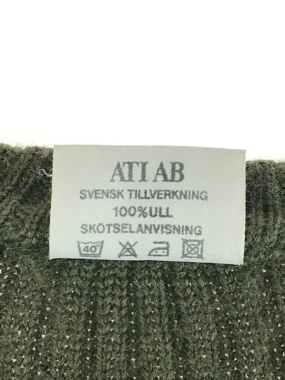 【中古品】【メンズ】 SWEDISH ARMY スウェーデン軍 80S COMBAT SWEATER コンバットセーター トップス 146-241126-mo-11-tag カラー：カーキ 万代Net店
