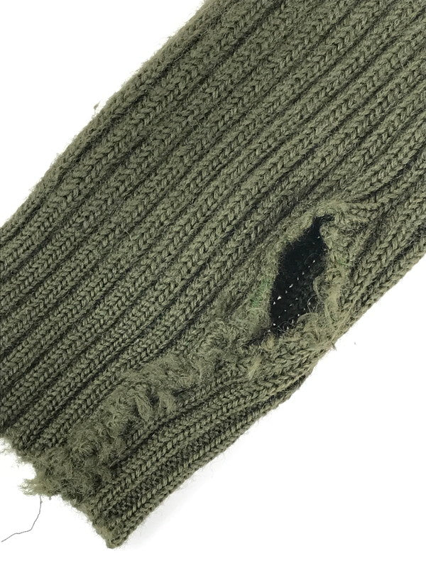 【中古品】【メンズ】 SWEDISH ARMY スウェーデン軍 80S COMBAT SWEATER コンバットセーター トップス 146-241126-mo-11-tag カラー：カーキ 万代Net店