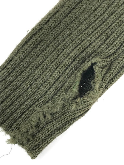 【中古品】【メンズ】 SWEDISH ARMY スウェーデン軍 80S COMBAT SWEATER コンバットセーター トップス 146-241126-mo-11-tag カラー：カーキ 万代Net店