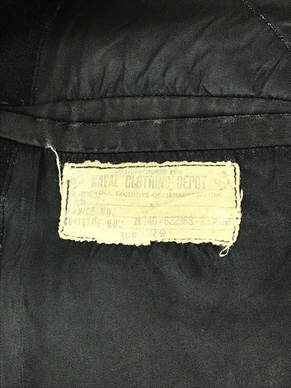 【現状渡し品】【メンズ】 US NAVY 50S PCOAT 50年代 ピーコーチ アウター 146-241126-mo-18-tag サイズ：38 カラー：ネイビー 万代Net店