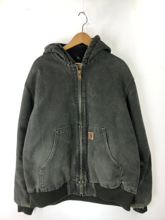 【中古品】【メンズ】 Carhartt カーハート J130MOS WASHED DUCK INSULATED ACTIVE JACKET ウォッシュドダックインシュレーテッドアクティブジャケット アウター 146-241129-SS-15-tag サイズ：L カラー：グリーン 万代Net店