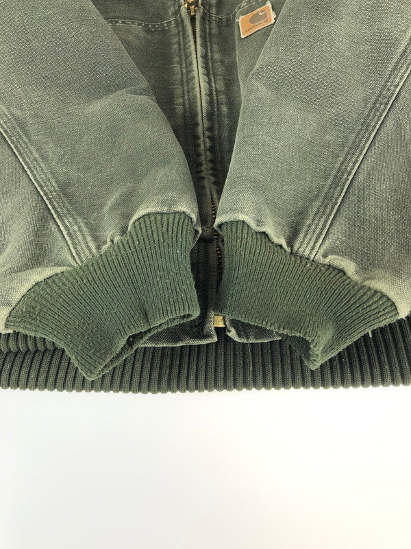 【中古品】【メンズ】 Carhartt カーハート J130MOS WASHED DUCK INSULATED ACTIVE JACKET ウォッシュドダックインシュレーテッドアクティブジャケット アウター 146-241129-SS-15-tag サイズ：L カラー：グリーン 万代Net店