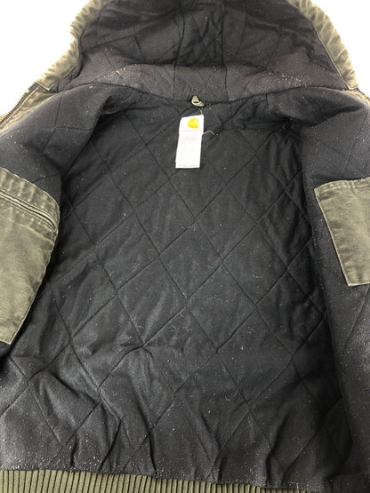 【中古品】【メンズ】 Carhartt カーハート J130MOS WASHED DUCK INSULATED ACTIVE JACKET ウォッシュドダックインシュレーテッドアクティブジャケット アウター 146-241129-SS-15-tag サイズ：L カラー：グリーン 万代Net店