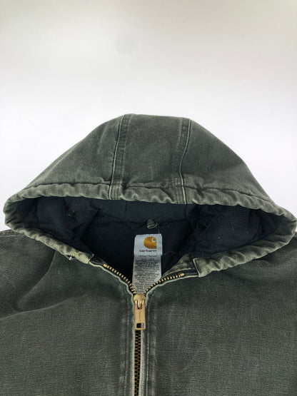 【中古品】【メンズ】 Carhartt カーハート J130MOS WASHED DUCK INSULATED ACTIVE JACKET ウォッシュドダックインシュレーテッドアクティブジャケット アウター 146-241129-SS-15-tag サイズ：L カラー：グリーン 万代Net店