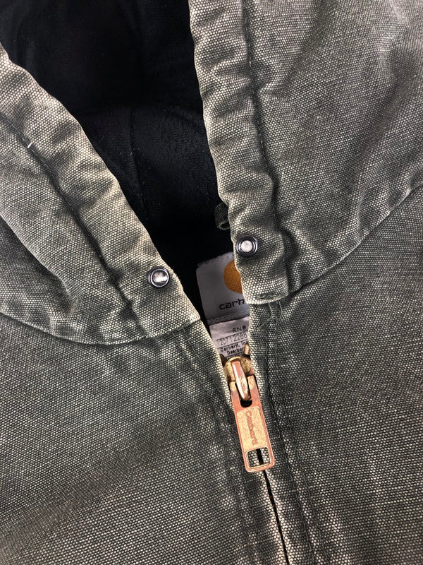 【中古品】【メンズ】 Carhartt カーハート J130MOS WASHED DUCK INSULATED ACTIVE JACKET ウォッシュドダックインシュレーテッドアクティブジャケット アウター 146-241129-SS-15-tag サイズ：L カラー：グリーン 万代Net店