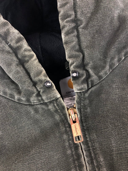 【中古品】【メンズ】 Carhartt カーハート J130MOS WASHED DUCK INSULATED ACTIVE JACKET ウォッシュドダックインシュレーテッドアクティブジャケット アウター 146-241129-SS-15-tag サイズ：L カラー：グリーン 万代Net店
