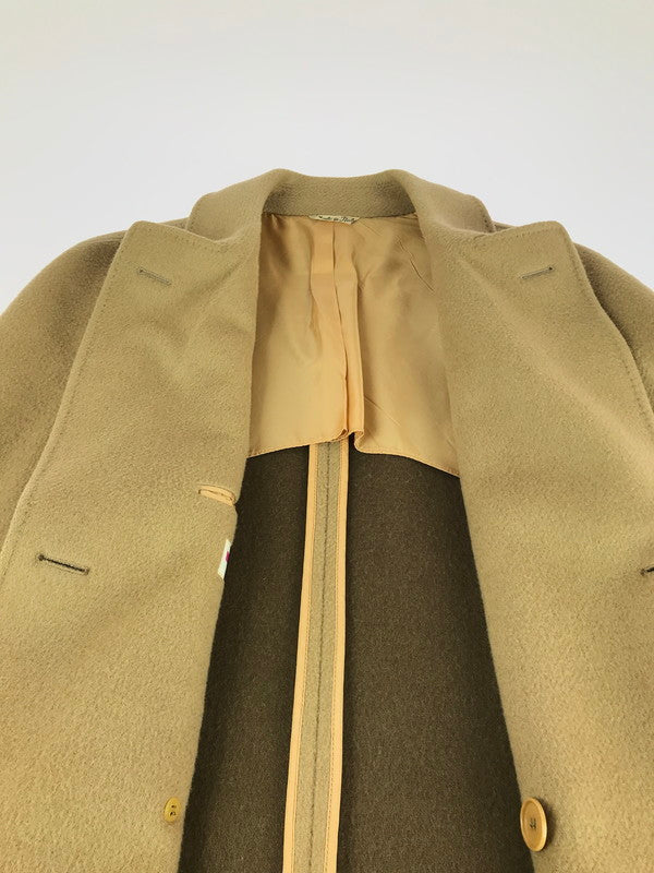 【中古品】【メンズ】 YVES SAINT LAURENT イヴ・サンローラン RIVE GAUCHE CHESTER COAT リヴゴーシュチェスターコート コート アウター 141-241129-SS-02-tag サイズ：46 カラー：ブラウン 万代Net店