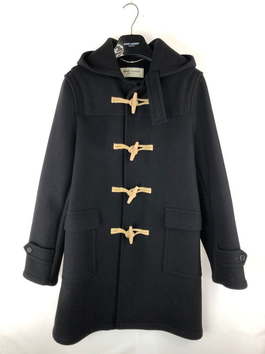 【中古品】【メンズ】 SAINT LAURENT PARIS サンローランパリ 16AW WOOL MELTON DUFFLE COAT 326018 YYL18 エディ期 トグルボタンウールメルトンダッフルコート 141-241124-hi-12-tag サイズ：46 カラー：ブラック 万代Net店