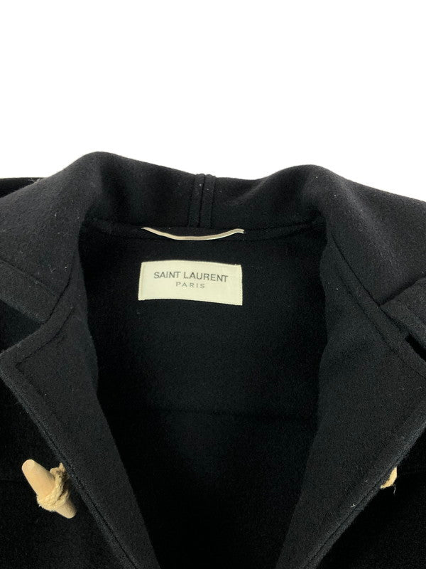 【中古品】【メンズ】 SAINT LAURENT PARIS サンローランパリ 16AW WOOL MELTON DUFFLE COAT 326018 YYL18 エディ期 トグルボタンウールメルトンダッフルコート 141-241124-hi-12-tag サイズ：46 カラー：ブラック 万代Net店