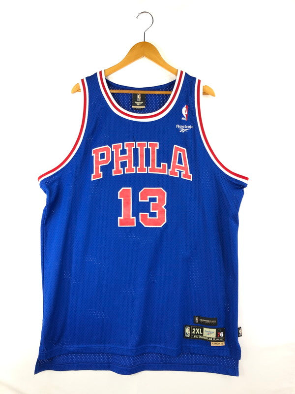 【中古品】【メンズ】 Reebok リーボック NBA HARDWOOD CLASSICS VINTAGE GAME TOP NBA ハードウッド クラシックス ヴィンテージ ゲーム トップ トップス 146-250119-mo-11-tag サイズ：2XL カラー：ブルー 万代Net店