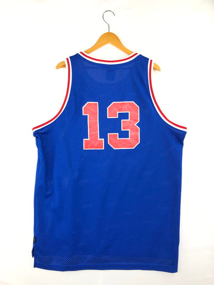 【中古品】【メンズ】 Reebok リーボック NBA HARDWOOD CLASSICS VINTAGE GAME TOP NBA ハードウッド クラシックス ヴィンテージ ゲーム トップ トップス 146-250119-mo-11-tag サイズ：2XL カラー：ブルー 万代Net店