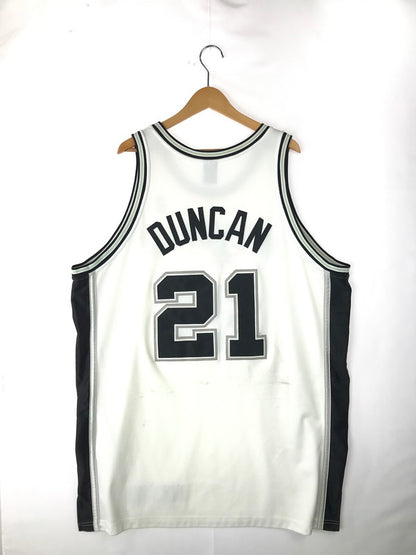 【中古品】【メンズ】 NIKE ナイキ TEAM NBA SPURS DUNCAN GAME TOP チーム NBA スパーズ ダンカン ゲームトップ トップス タンクトップ 146-241130-mo-01-tag サイズ：XXL カラー：ホワイト 万代Net店