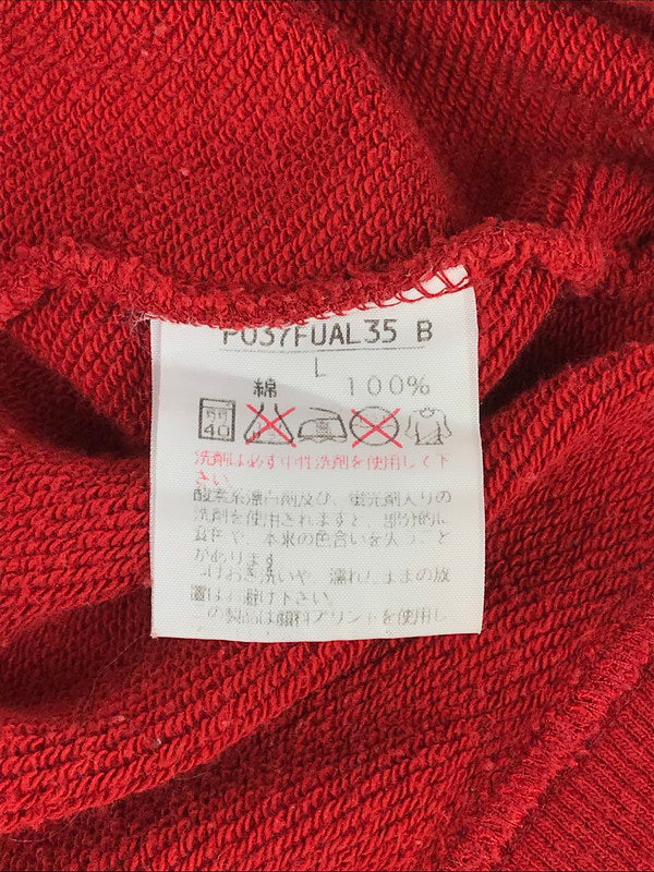 【中古品】【メンズ】  KARLHELMUT カールヘルム SWEAT スウェット トップス トレーナー 147-241130-mo-23-tag サイズ：L カラー：レッド 万代Net店