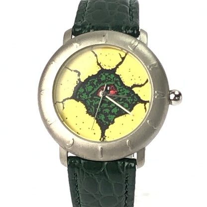 【中古品】【メンズ】  UNKNOWN JURASSIC PARK ジュラシック・パーク WRIST WATCH リストウォッチ クォーツ アナログ 腕時計 198-250205-yk-08-tag カラー：グリーン系 万代Net店