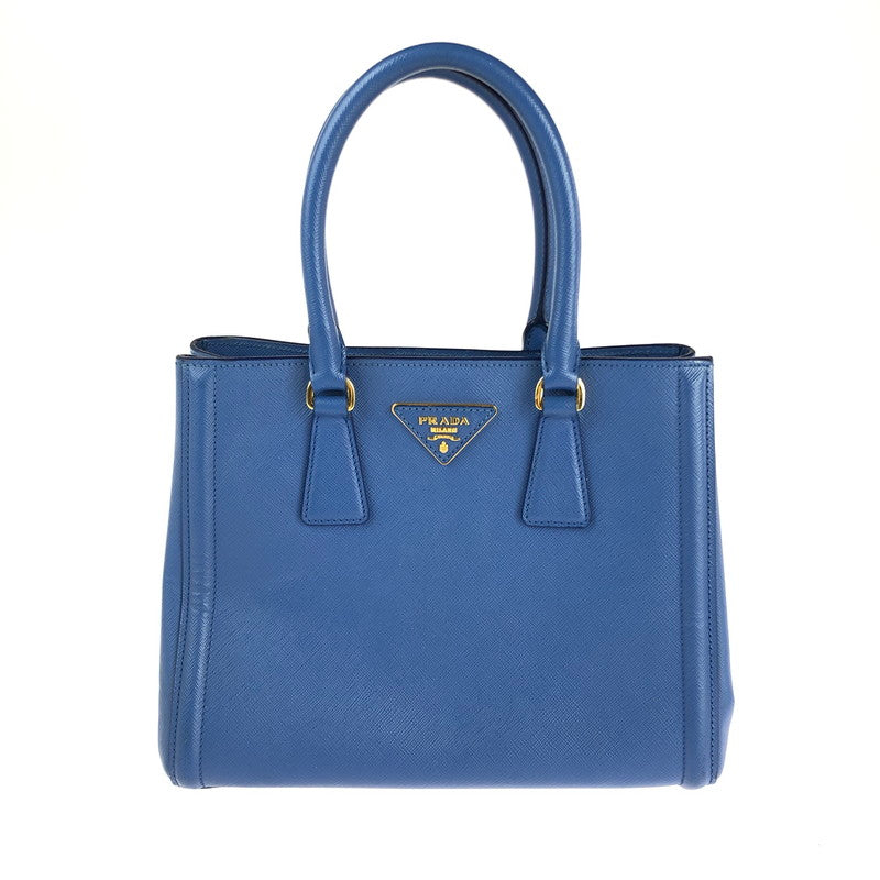 【中古品】【レディース】 PRADA プラダ GALLERIA SAFFIANO BN2608 ガレリア サフィアーノ 2WAYハンドバッグ ハンドバッグ ショルダーバッグ カバン 180-241204-hi-08-tag カラー：ブルー 万代Net店