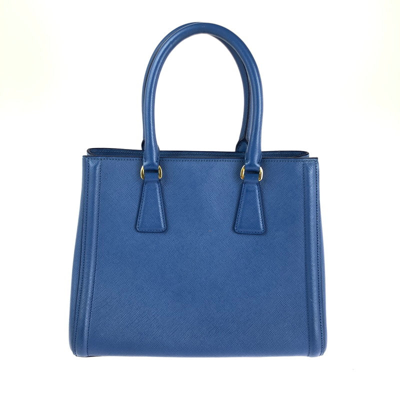 【中古品】【レディース】 GALLERIA SAFFIANO BN2608 ガレリア サフィアーノ 2WAYハンドバッグ ハンドバッグ ショルダーバッグ カバン 180-241204-hi-08-tag カラー：ブルー 万代Net店