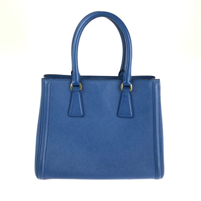 【中古品】【レディース】 GALLERIA SAFFIANO BN2608 ガレリア サフィアーノ 2WAYハンドバッグ ハンドバッグ ショルダーバッグ カバン 180-241204-hi-08-tag カラー：ブルー 万代Net店