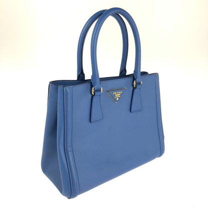 【中古品】【レディース】 GALLERIA SAFFIANO BN2608 ガレリア サフィアーノ 2WAYハンドバッグ ハンドバッグ ショルダーバッグ カバン 180-241204-hi-08-tag カラー：ブルー 万代Net店