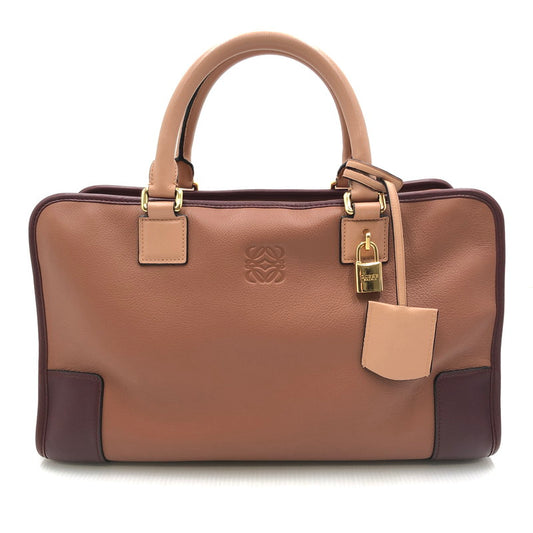 【中古品】【レディース】 LOEWE ロエベ アマソナ 36 ハンドバッグ カバン 180-241204-hi-06-tag カラー：ブラウン系 万代Net店