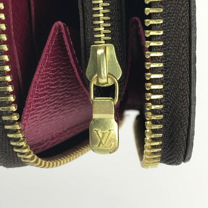 【中古品】【レディース】 LOUIS VUITTON ルイ・ヴィトン M60742 モノグラム ポルトフォイユ･クレマンス 長財布 179-241204-ki-08-tag カラー：ブラウン 万代Net店