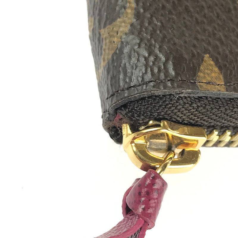 【中古品】【レディース】 LOUIS VUITTON ルイ・ヴィトン M60742 モノグラム ポルトフォイユ･クレマンス 長財布 179-241204-ki-08-tag カラー：ブラウン 万代Net店