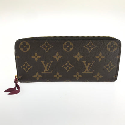 【中古品】【レディース】 LOUIS VUITTON ルイ・ヴィトン M60742 モノグラム ポルフォイユクレマンス 長財布 179-241204-ki-07-tag カラー：ブラウン 万代Net店