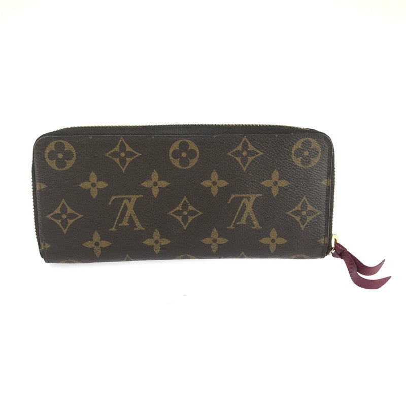 【中古品】【レディース】 LOUIS VUITTON ルイ・ヴィトン M60742 モノグラム ポルフォイユクレマンス 長財布 179-241204-ki-07-tag カラー：ブラウン 万代Net店