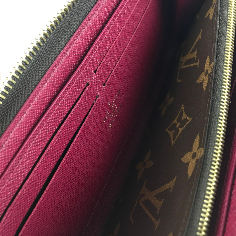 【中古品】【レディース】 LOUIS VUITTON ルイ・ヴィトン M60742 モノグラム ポルフォイユクレマンス 長財布 179-241204-ki-07-tag カラー：ブラウン 万代Net店