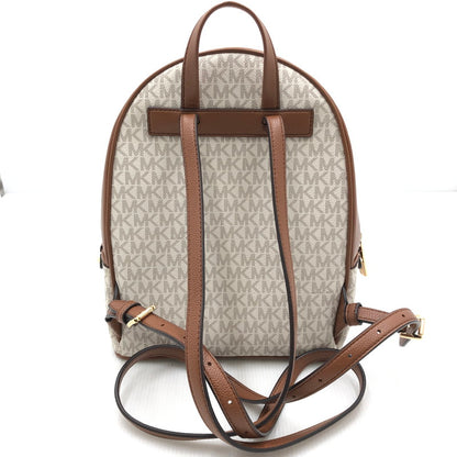 【中古品】【レディース】 Michael Kors マイケルコース BACKPACK 35T1G4AB2B バックパック リュック カバン 180-241130-na-20-tag カラー：ホワイト/ブラウン 万代Net店