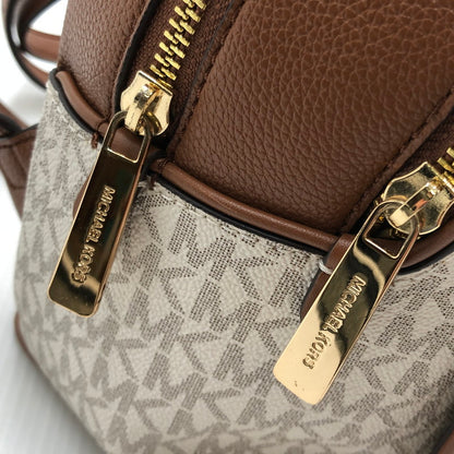 【中古品】【レディース】 Michael Kors マイケルコース BACKPACK 35T1G4AB2B バックパック リュック カバン 180-241130-na-20-tag カラー：ホワイト/ブラウン 万代Net店