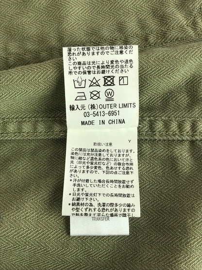 【中古品】【メンズ】 Nigel Cabourn ナイジェルケーボン BRITISH ARMY JACKET イギリス軍 ジャケット 8040-13-80000 ミリタリー アウター トップス 141-241205-yk-06-tag サイズ：52 カラー：オリーブ 万代Net店