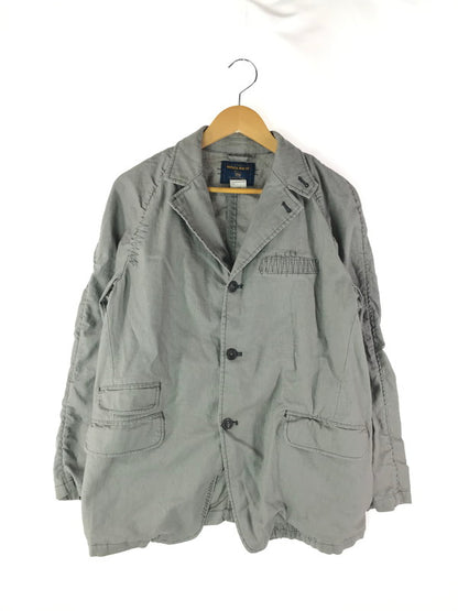 【現状渡し品】【メンズ】 WOOLRICH ウールリッチ TAILORED JACKET テーラードジャケット ライトアウター トップス 144-241203-yk-07-tag サイズ：L カラー：グレー 万代Net店