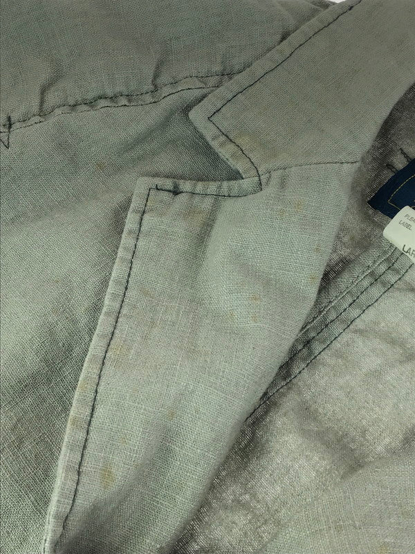 【現状渡し品】【メンズ】 WOOLRICH ウールリッチ TAILORED JACKET テーラードジャケット ライトアウター トップス 144-241203-yk-07-tag サイズ：L カラー：グレー 万代Net店