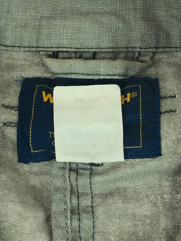 【現状渡し品】【メンズ】 WOOLRICH ウールリッチ TAILORED JACKET テーラードジャケット ライトアウター トップス 144-241203-yk-07-tag サイズ：L カラー：グレー 万代Net店