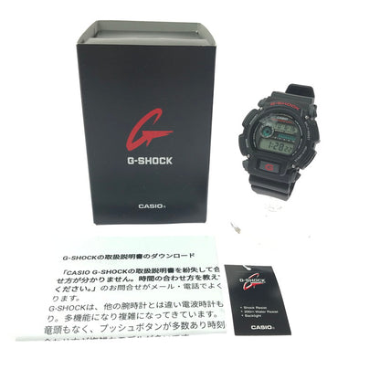 【中古美品】【メンズ】 G-SHOCK ジーショック DIGITAL DW-9052-1VDR デジタル クォーツ 腕時計 196-260620-na-15-tagh カラー：ブラック 万代Net店