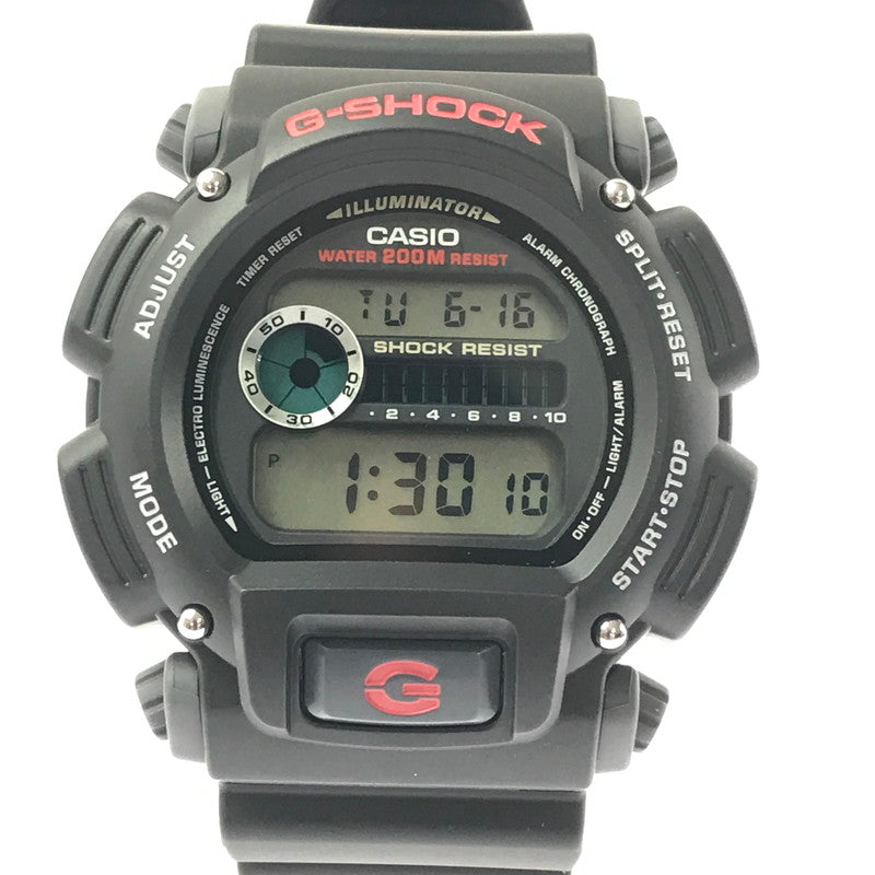 【中古美品】【メンズ】 G-SHOCK ジーショック DIGITAL DW-9052-1VDR デジタル クォーツ 腕時計 196-260620-na-15-tagh カラー：ブラック 万代Net店
