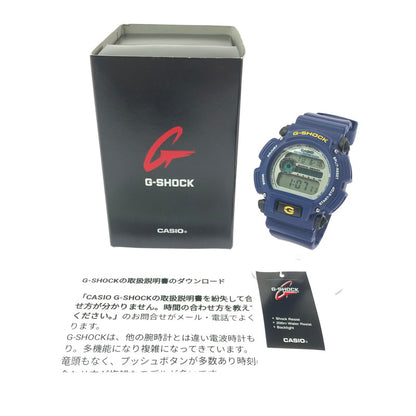 【中古美品】【メンズ】 G-SHOCK ジーショック DIGITAL DW-9052-2VDR デジタル クォーツ 腕時計 196-260620-na-14-tagh カラー：ネイビー 万代Net店