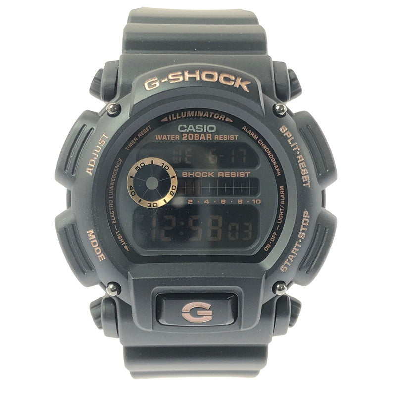 【中古美品】【メンズ】 G-SHOCK ジーショック DW-9052GBX-1A4DR デジタル クォーツ 腕時計 アクセサリー 196-260618-rt-10-tagh カラー：ブラック 万代Net店