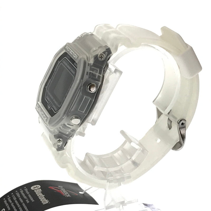 【中古美品】【メンズ】 G-SHOCK ジーショック 5600 SERIES DW-B5600G-7RD デジタル クォーツ 腕時計 アクセサリー 196-260620-rt-02-tagh カラー：クリア/ホワイト 万代Net店