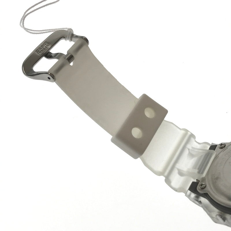 【中古美品】【メンズ】 G-SHOCK ジーショック 5600 SERIES DW-B5600G-7RD デジタル クォーツ 腕時計 アクセサリー 196-260620-rt-02-tagh カラー：クリア/ホワイト 万代Net店