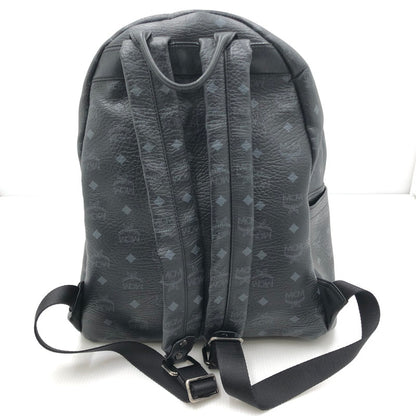 【現状渡し品】【メンズ/レディース】 MCM エム・シー・エム STARK STUDS VISETOS BACKPACK スターク スタッズ ヴィセトス バックパック リュック カバン 180-241130-na-09-tag カラー：ブラック 万代Net店