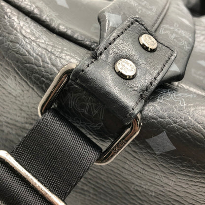 【現状渡し品】【メンズ/レディース】 MCM エム・シー・エム STARK STUDS VISETOS BACKPACK スターク スタッズ ヴィセトス バックパック リュック カバン 180-241130-na-09-tag カラー：ブラック 万代Net店