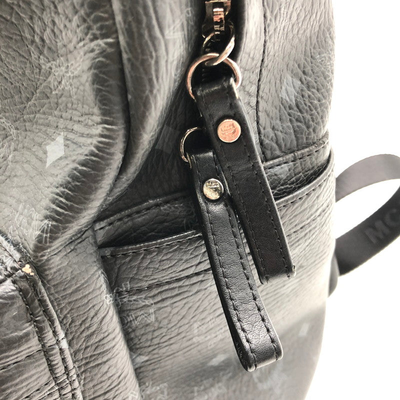 【現状渡し品】【メンズ/レディース】 MCM エム・シー・エム STARK STUDS VISETOS BACKPACK スターク スタッズ ヴィセトス バックパック リュック カバン 180-241130-na-09-tag カラー：ブラック 万代Net店