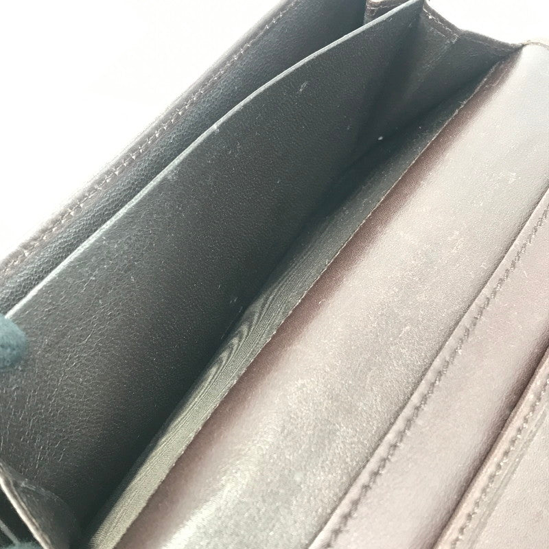 【現状渡し品】【レディース】 GUCCI グッチ グッチシマ ウェイビングリボン ロングウォレット 167464 0416 長財布 181-241202-hi-05-tag カラー：ブラウン 万代Net店