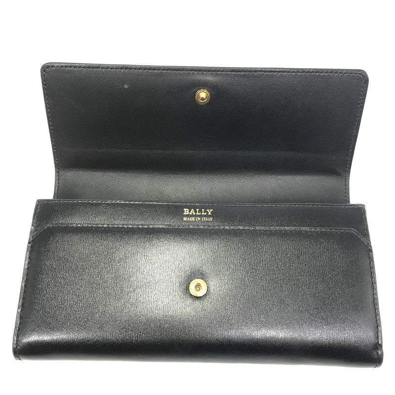 【中古品】【メンズ】 BALLY バリー LINNEY W.PP リニー 長財布 ロングウォレット 181-241202-hi-08-tag カラー：ブラック 万代Net店