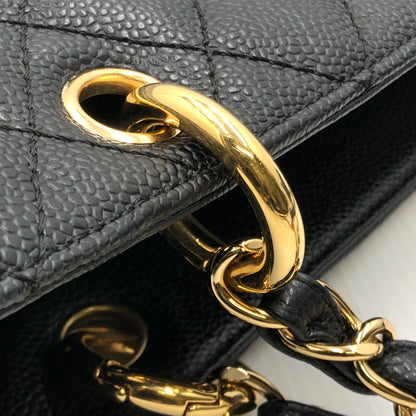 【中古品】【レディース】 CHANEL シャネル GST チェーントートバッグ A50995 マトラッセ ココマーク キャビアスキンワンショルダーバッグ カバン 180-241204-hi-04-tag カラー：ブラック 万代Net店